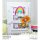Stamping Bella, Rubber Stamp, RAINBOW DANDY