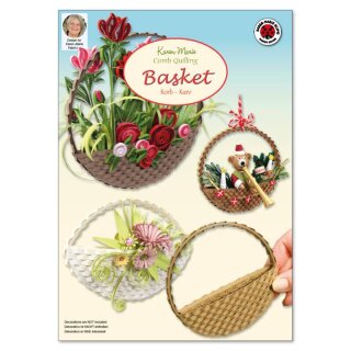Karen Marie Klip: Quilling Anleitung, Comb Quilling Basket