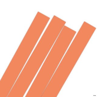 Karen Marie Klip: Quilling Papierstreifen Light Arancio, 25x450mm, 140 g/m2, 30 Streifen