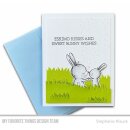 My Favorite Things, clear stamp, Bunny Wishes