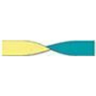 Quilled Creations, Paper Stripes, Yellow & Teal Highlights Quilling Paper 1/8" (3mm)