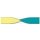 Quilled Creations, Paper Stripes, Yellow & Teal Highlights Quilling Paper 1/8" (3mm)