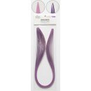 Quilled Creations, Paper Stripes, Pink & Purple...