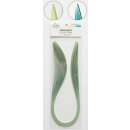 Quilled Creations, Paper Stripes, Yellow &amp; Teal Highlights Quilling Paper 1/4" (6mm)