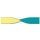 Quilled Creations, Paper Stripes, Yellow & Teal Highlights Quilling Paper 1/4" (6mm)
