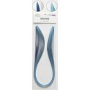 Quilled Creations, Paper Stripes, Blue &amp; Purple Highlights Quilling Paper 1/4" (6mm)