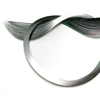 Quilled Creations, Paper Stripes, Silver Edge on Forest...