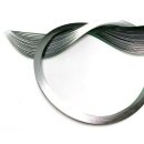 Quilled Creations, Paper Stripes, Silver Edge on Forest...