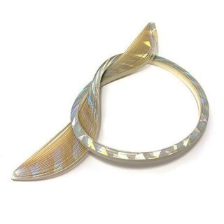 Quilled Creations, Paper Stripes, Silver Holofoil on...