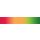 Quilled Creations, Paper Stripes, Red-Orange-Green Color Blend Quilling Paper 1/4" (6mm)