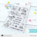 Mama Elephant, clear stamp, Koala Hugs