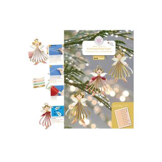 papier + ideen: Quilling Anleitung, Small Quilling Angels