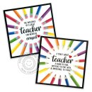 Sunny Studio Stamps, clear stamp, Teacher Appreciation