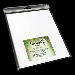 Lavinia Stamps, Multifarious Card 7"x7", 20 Bögen, White, 350g/m²