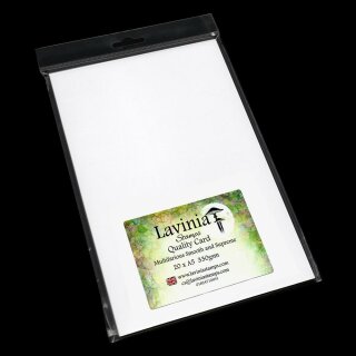 Lavinia Stamps, Multifarious Card A5, 20 Bögen, White, 350g/m²