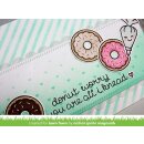 Lawn Fawn, clear stamp, donut worry