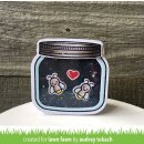 Lawn Fawn, clear stamp, little fireflies