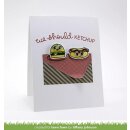 Lawn Fawn, clear stamp, lets bbq