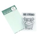 Gerda Steiner Designs, Bee Strong 2x3 Clear Stamp Set