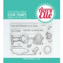 Avery Elle, clear stamp, Flamazing