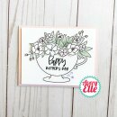 Avery Elle, clear stamp, Cup of Wishes