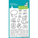 Lawn Fawn, clear stamp, happy hugs