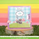 Lawn Fawn, clear stamp, happy hugs
