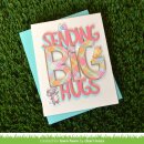 Lawn Fawn, clear stamp, happy hugs