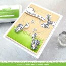 Lawn Fawn, clear stamp, dandy day flip-flop