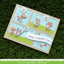 Lawn Fawn, clear stamp, dandy day flip-flop