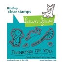 Lawn Fawn, lawn cuts/ Stanzschablone, dandy day flip-flop