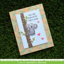 Lawn Fawn, clear stamp, i love you (calyptus) flip-flop
