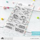 Mama Elephant, clear stamp, Flower Shower