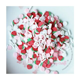 Strawberry Confetti Mix Slices/ Scheiben, 8g Dose