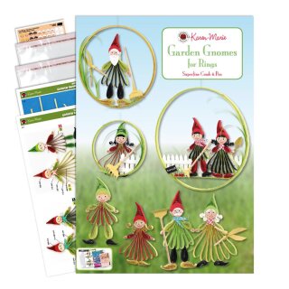 Karen Marie Klip: Quilling Anleitung, Garden Gnomes