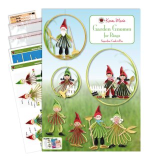 Karen Marie Klip: Quilling, Garden Gnomes Anleitung