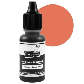 Lawn Fawn, premium dye re-inker, pumpkin spice, 0,5 oz/ 15ml