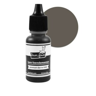 Lawn Fawn, premium dye re-inker, storm cloud, 0,5 oz/ 15ml