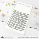 Mama Elephant, Creative Cuts/ Stanzschablone, Happy Word Banners