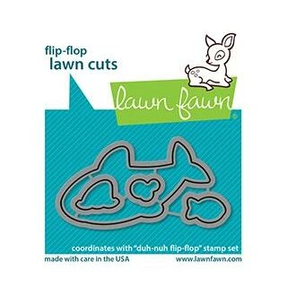 Lawn Fawn, lawn cuts/ Stanzschablone, duh-nuh flip-flop