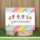 Lawn Fawn, clear stamp, tiny birthday friends