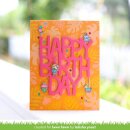 Lawn Fawn, clear stamp, tiny birthday friends
