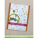 Lawn Fawn, clear stamp, tiny birthday friends