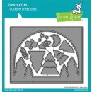 Lawn Fawn, lawn cuts/ Stanzschablone, forest backdrop