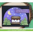 Lawn Fawn, lawn cuts/ Stanzschablone, forest backdrop