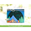 Lawn Fawn, lawn cuts/ Stanzschablone, forest backdrop