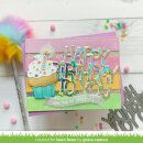 Lawn Fawn, lawn cuts/ Stanzschablone, giant happy birthday to you