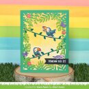 Lawn Fawn, lawn cuts/ Stanzschablone, tropical leaves backdrop