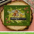 Lawn Fawn, lawn cuts/ Stanzschablone, tropical leaves backdrop