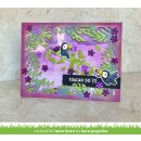 Lawn Fawn, lawn cuts/ Stanzschablone, tropical leaves backdrop